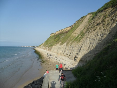 78.a - scogliera di Arromanches