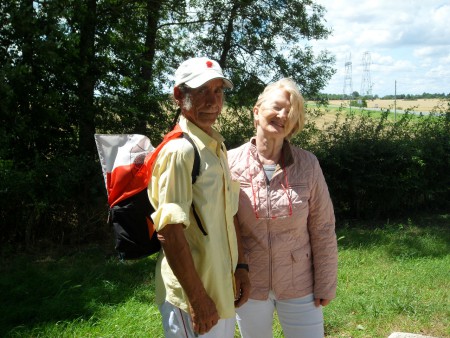 159.a - 10 km da Bourges, pellegrino polacco